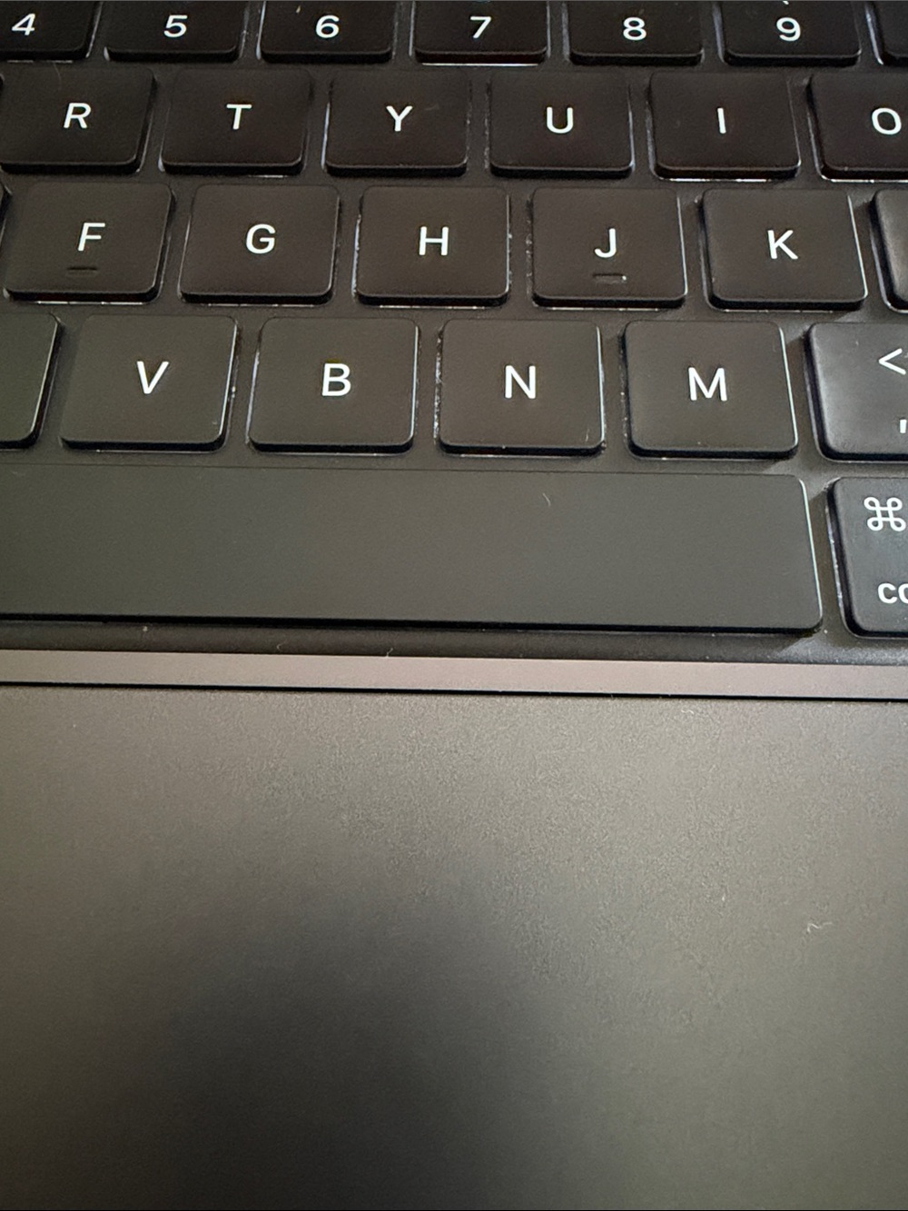 Black Laptop Keyboard Cover - Slim Replacement for Laptops